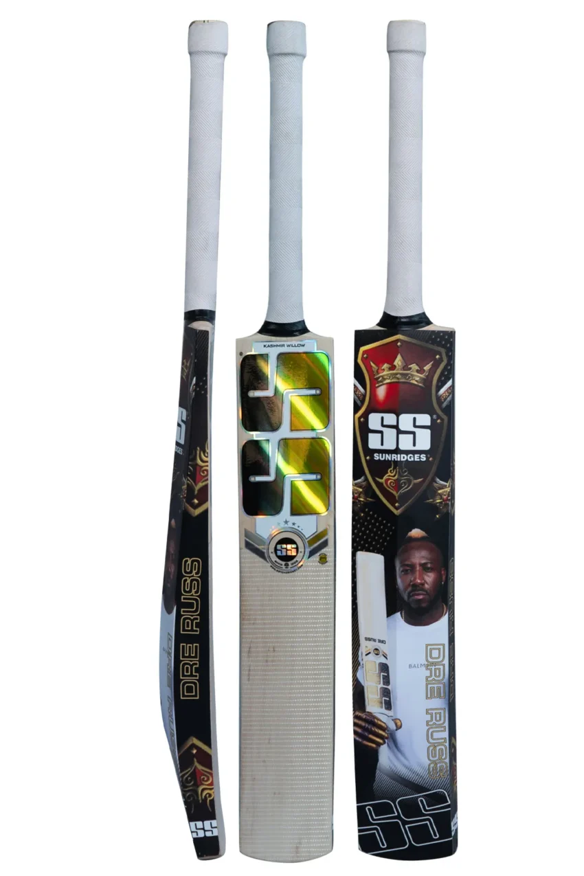 Package contents: 1 Bat        and        1 cover
Height: 84.45 CM
Width: 11.43 CM
Length: 3.8 CM
Weight range: 1140 to 1200 grams
KASHMIR WILLOW GRADE
Natural bat with full covered sticker
Front grain +Net tape
Edges 33mm-38mm
With Good balance and