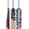 Package contents: 1 Bat        and        1 cover
Height: 84.45 CM
Width: 11.43 CM
Length: 3.8 CM
Natural bat with full covered sticker
Front grain +Net tape
Edges 33mm-38mm
With Good balance and good punch
Pride to be Made in India
Manufactured and