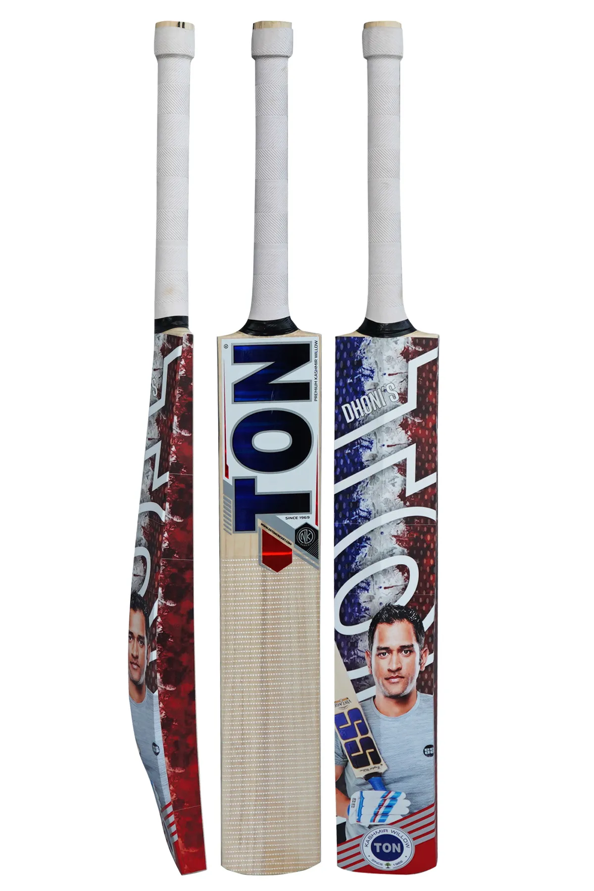 Package contents: 1 Bat        and        1 cover
Height: 84.45 CM
Width: 11.43 CM
Length: 3.8 CM
Natural bat with full covered sticker
Front grain +Net tape
Edges 33mm-38mm
With Good balance and good punch
Pride to be Made in India
Manufactured and