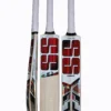 Package contents: 1 Bat        and         1 cover
Height: 84.45 CM
Width: 11.43 CM
Length: 3.8 CM
Weight range: 1140 to 1200 grams
Best Kashmir Willow Grade
Round Handle ,
Specially Designed White Chevron Grip
Combination of Sarawak cane