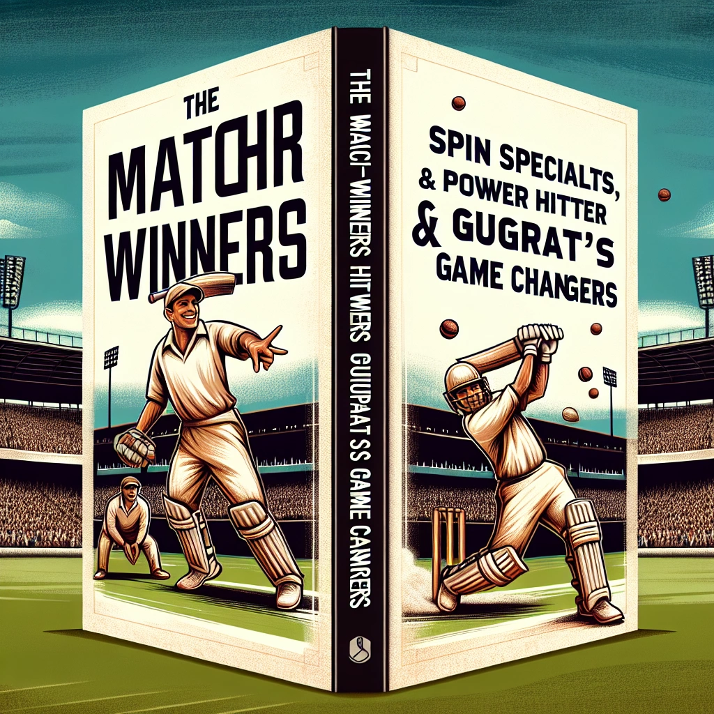 The Match-Winners: Rashid Khan, David Miller & Gujarat’s Game Changers (Paperback, English edition. Author: John Perez | 24-Dec-2020, ['Elite Sports Press'])