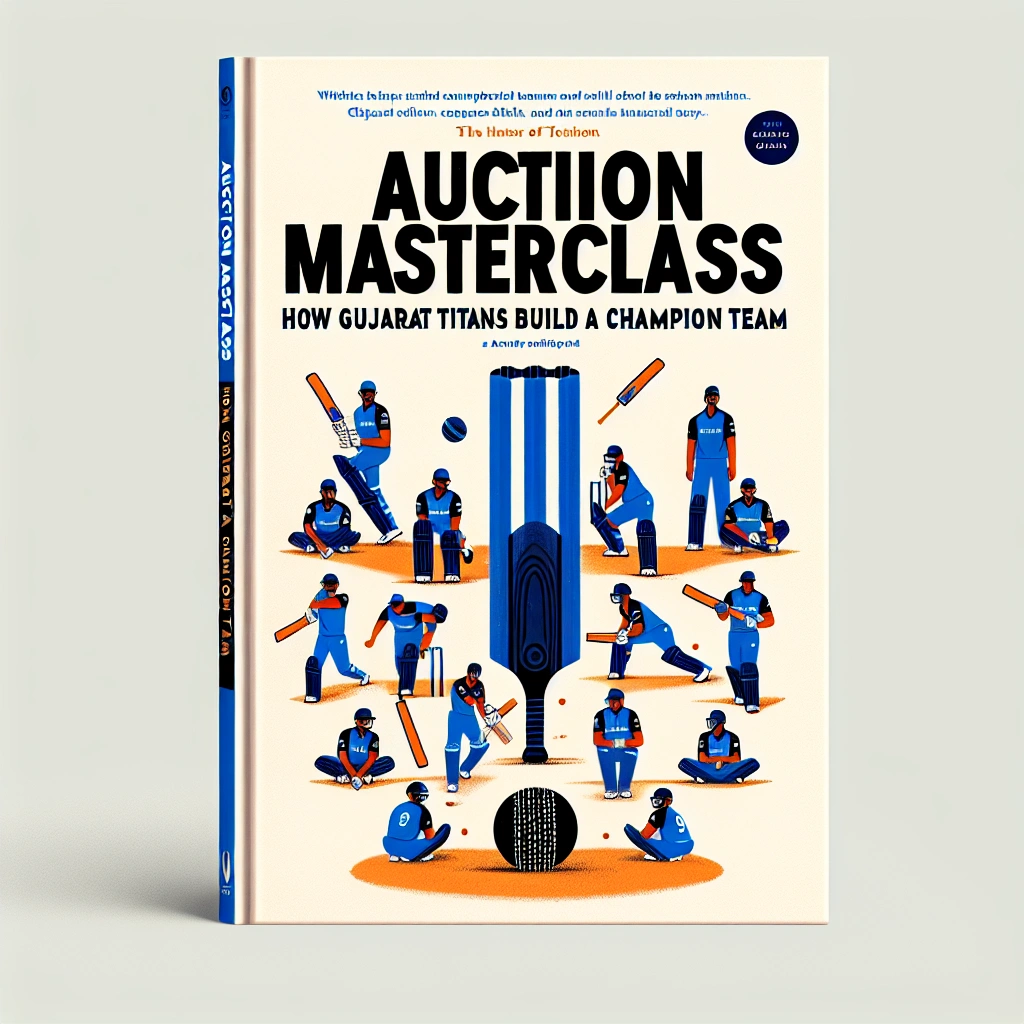 Auction Masterclass: How Gujarat Titans Built a Champion Team (Paperback, English edition. Author: Chris Mitchell | 13-Feb-2022, ['Ultimate Sports Chronicles'])