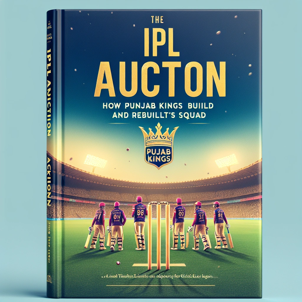 The IPL Auction: How Punjab Kings Built and Rebuilt Their Squad (Paperback, English edition. Author: Chris Mitchell | 13-Feb-2022, ['Ultimate Sports Chronicles'])
