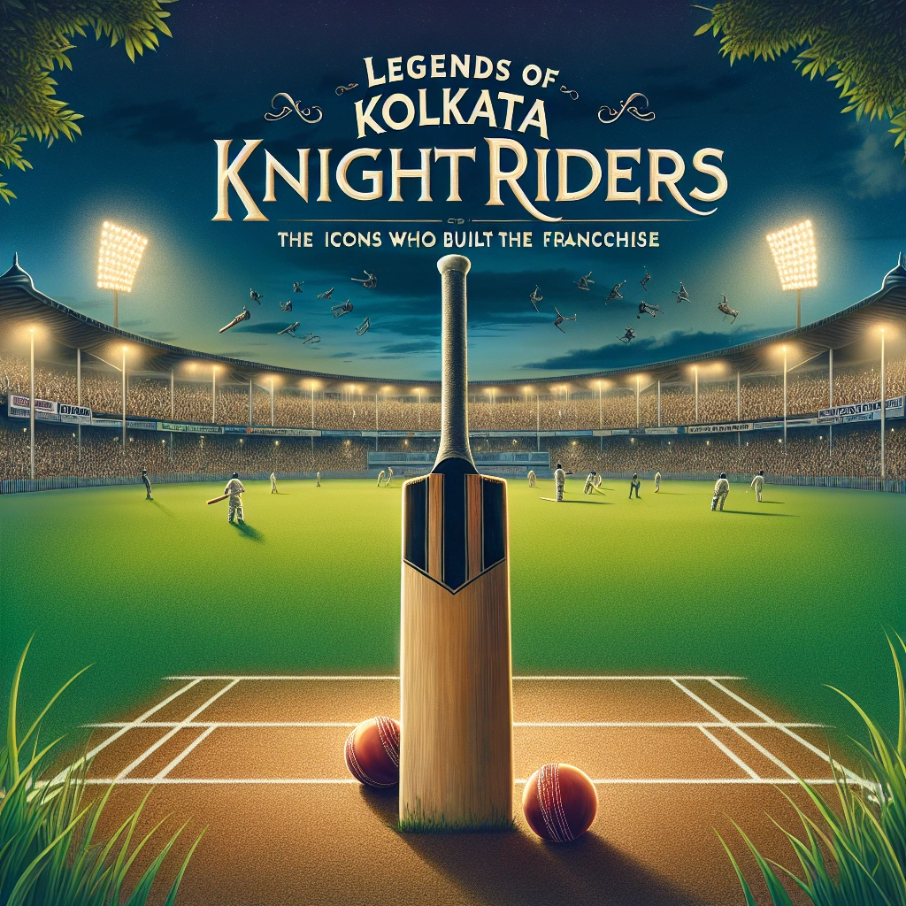 Legends of Kolkata Knight Riders: The Icons Who Built the Franchise (Paperback, English edition. Author: Chris Mitchell | 13-Feb-2022, ['Ultimate Sports Chronicles'])