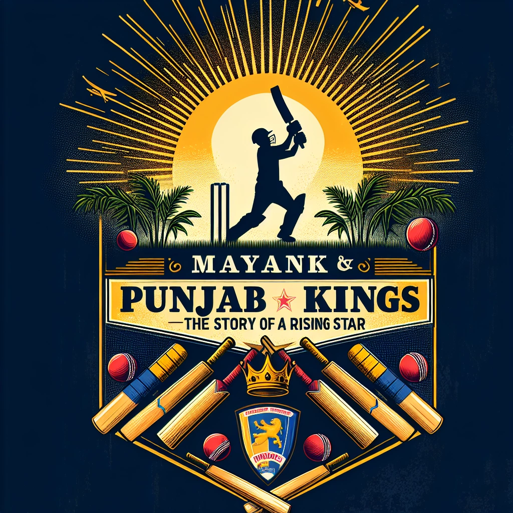 Mayank Agarwal & Punjab Kings: The Story of a Rising Star (Paperback, English edition. Author: Chris Mitchell | 13-Feb-2022, ['Ultimate Sports Chronicles'])