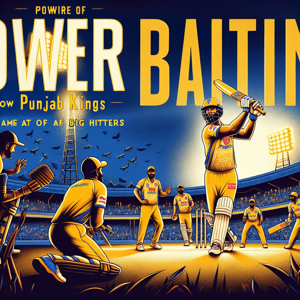 The Power of Batting: How Punjab Kings Became a Team of Big Hitters (Paperback, English edition. Author: Darrell Jones | 08-Jun-2020, ['Cricket Legends Press'])