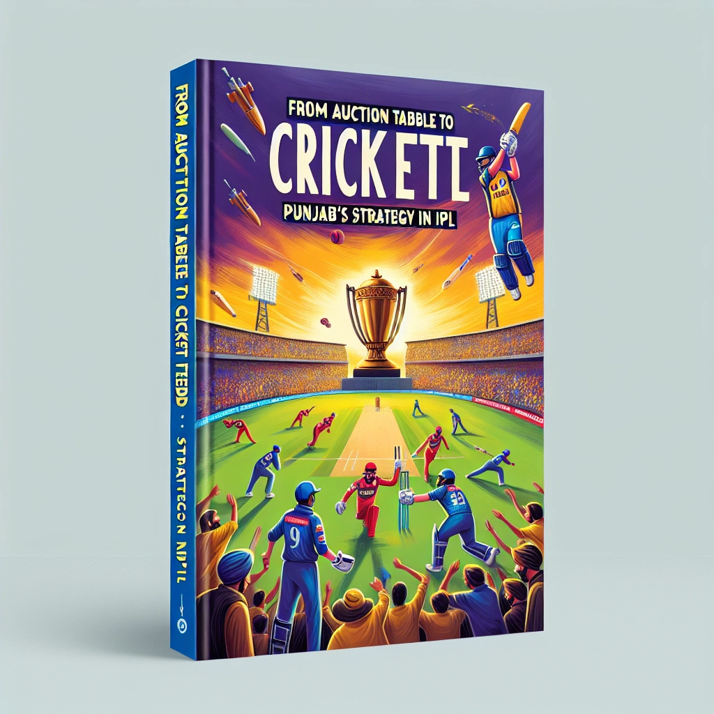 From Auction Table to Cricket Field: Punjab’s Strategy in IPL (Paperback, English edition. Author: Darrell Jones | 08-Jun-2020, ['Cricket Legends Press'])