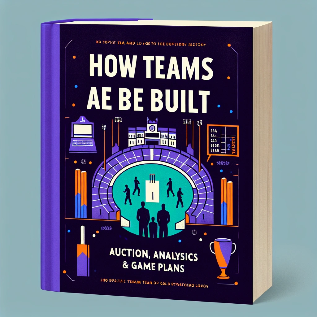 How Rajasthan Royals Build Teams: Auction, Analytics & Game Plans (Paperback, English edition. Author: Darrell Jones | 08-Jun-2020, ['Cricket Legends Press'])