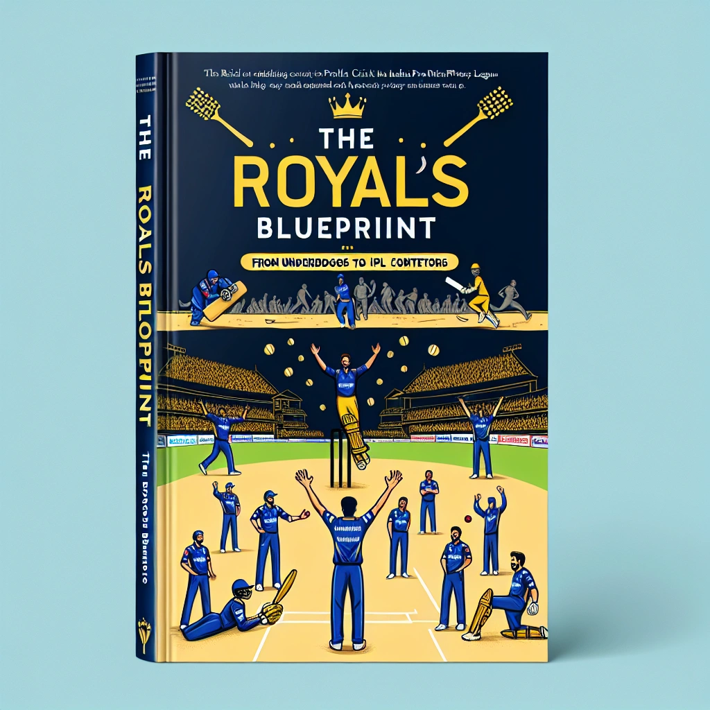 The Royals’ Blueprint: From Underdogs to IPL Contenders (Paperback, English edition. Author: Darrell Jones | 08-Jun-2020, ['Cricket Legends Press'])