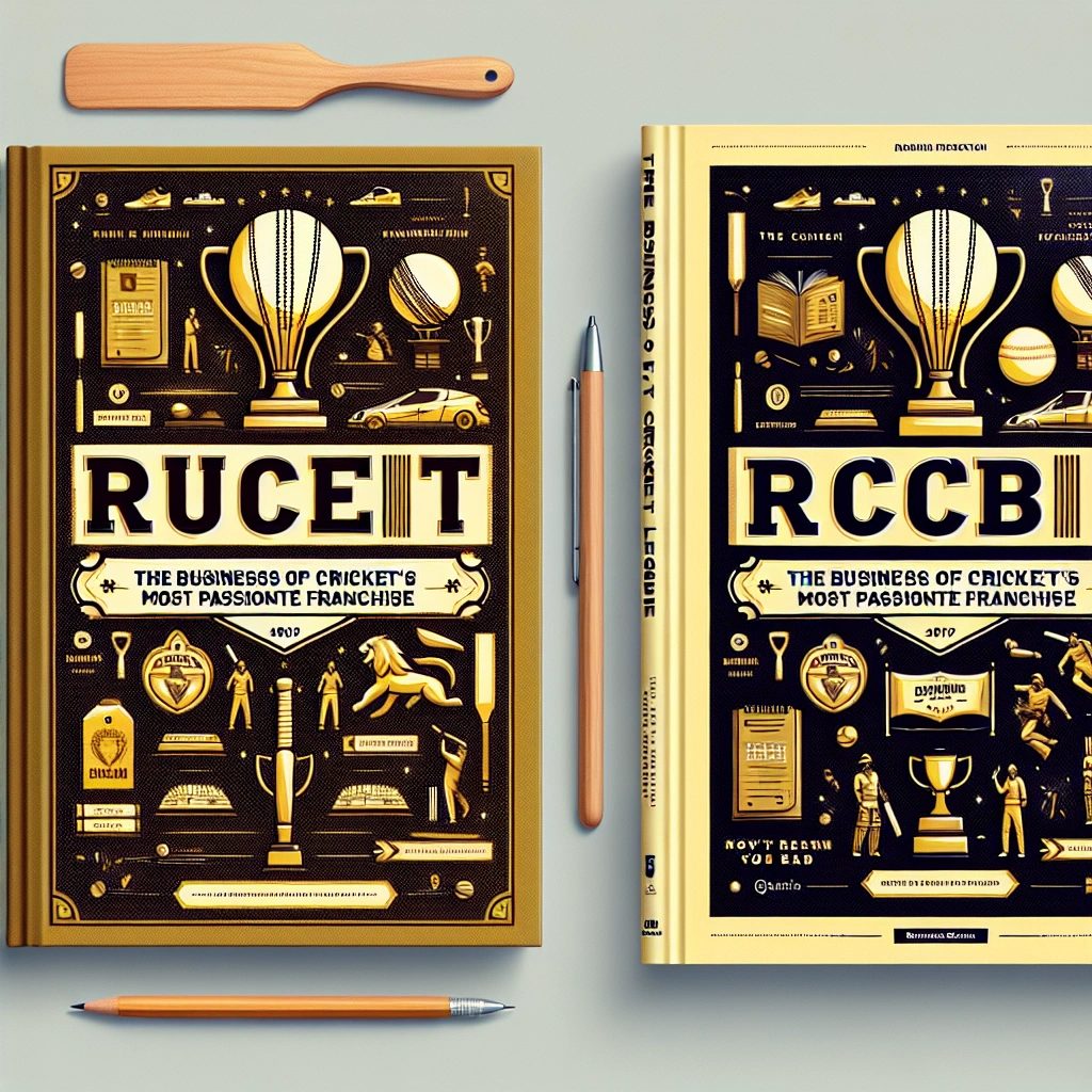 RCB: The Business of Cricket’s Most Passionate Franchise (Paperback, English edition. Author: Darrell Jones | 08-Jun-2020, ['Cricket Legends Press'])