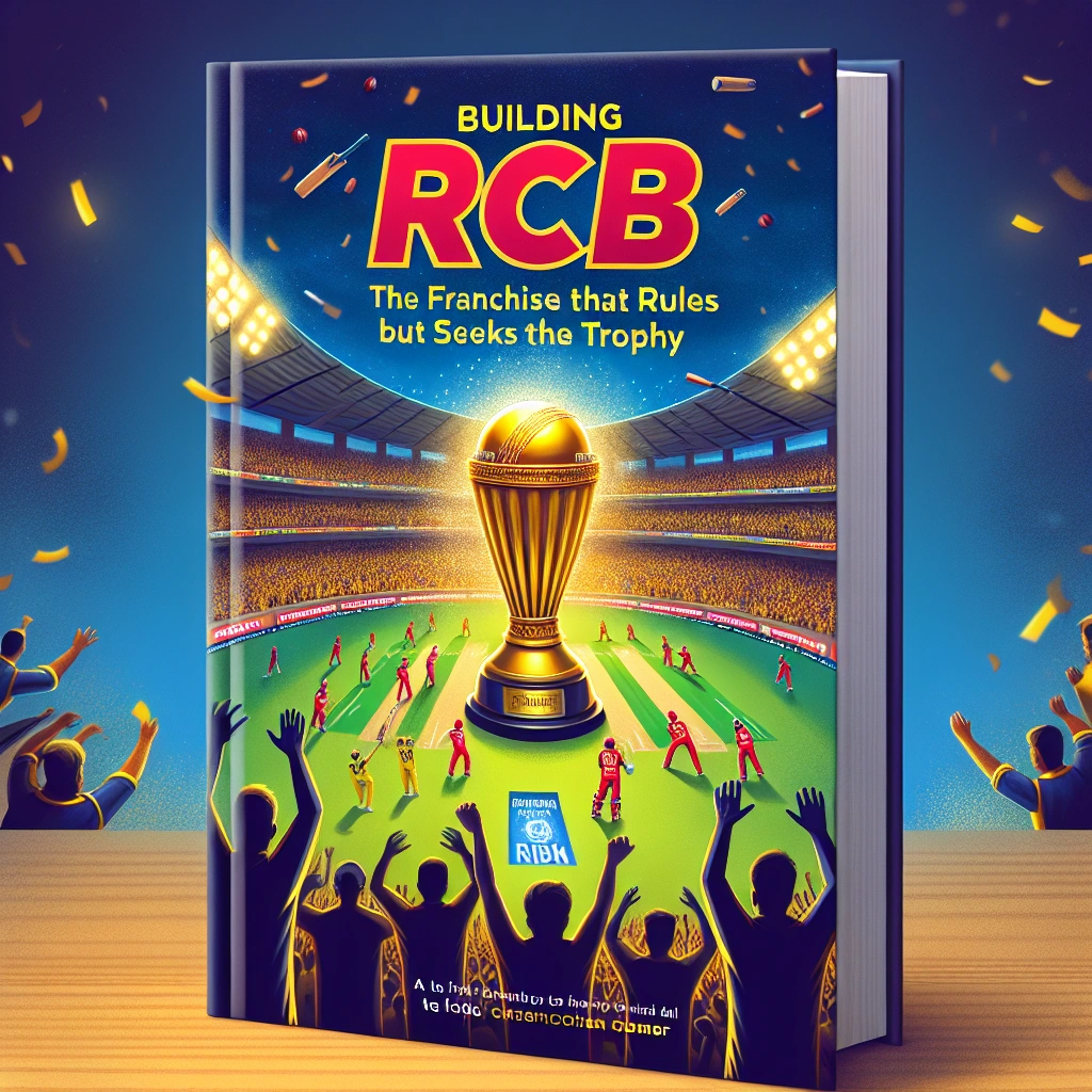 Building RCB: The Franchise That Rules Hearts But Seeks the Trophy (Paperback, English edition. Author: Darrell Jones | 08-Jun-2020, ['Cricket Legends Press'])