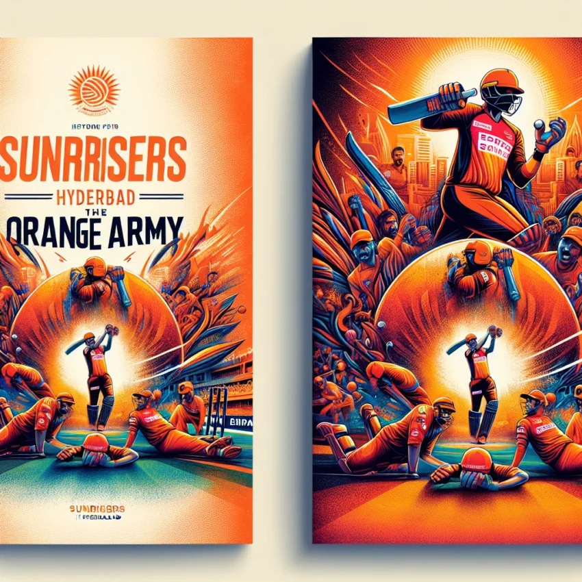 Sunrisers Hyderabad: The Orange Army’s Rise in IPL (Paperback, English edition. Author: Darrell Jones | 08-Jun-2020, ['Cricket Legends Press'])
