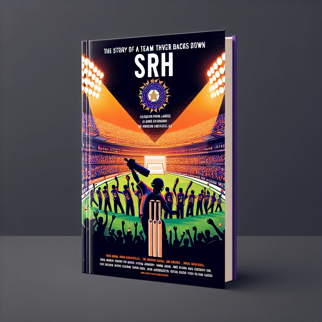SRH: The Story of a Team That Never Backs Down (Paperback, English edition. Author: Darrell Jones | 08-Jun-2020, ['Cricket Legends Press'])