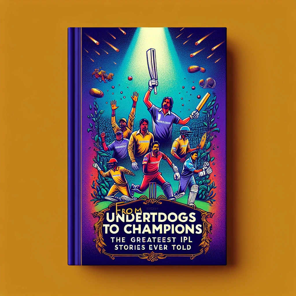 From Underdogs to Champions: The Greatest IPL Stories Ever Told (Paperback, English edition. Author: Michael Reyes | 12-Mar-2023, Masterclass Sports Publishing)
