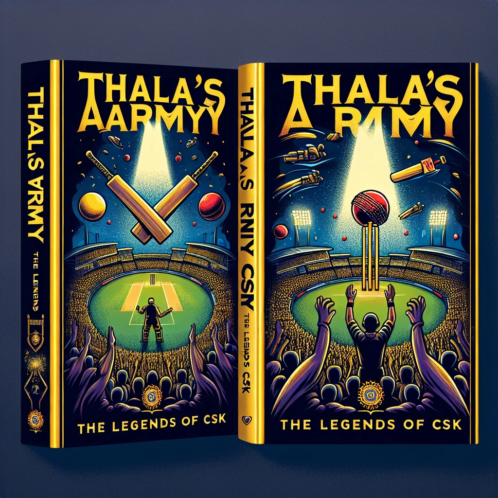 Thala’s Army: The Legends of CSK (Paperback, English edition. Author: Gerald Gibson | 02-Mar-2020, Unbreakable Records Press)