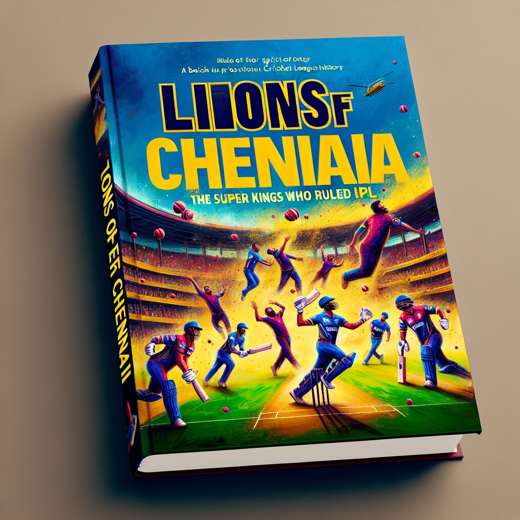 Lions of Chennai: The Super Kings Who Ruled IPL (Paperback, English edition. Author: Gerald Gibson | 02-Mar-2020, Unbreakable Records Press)
