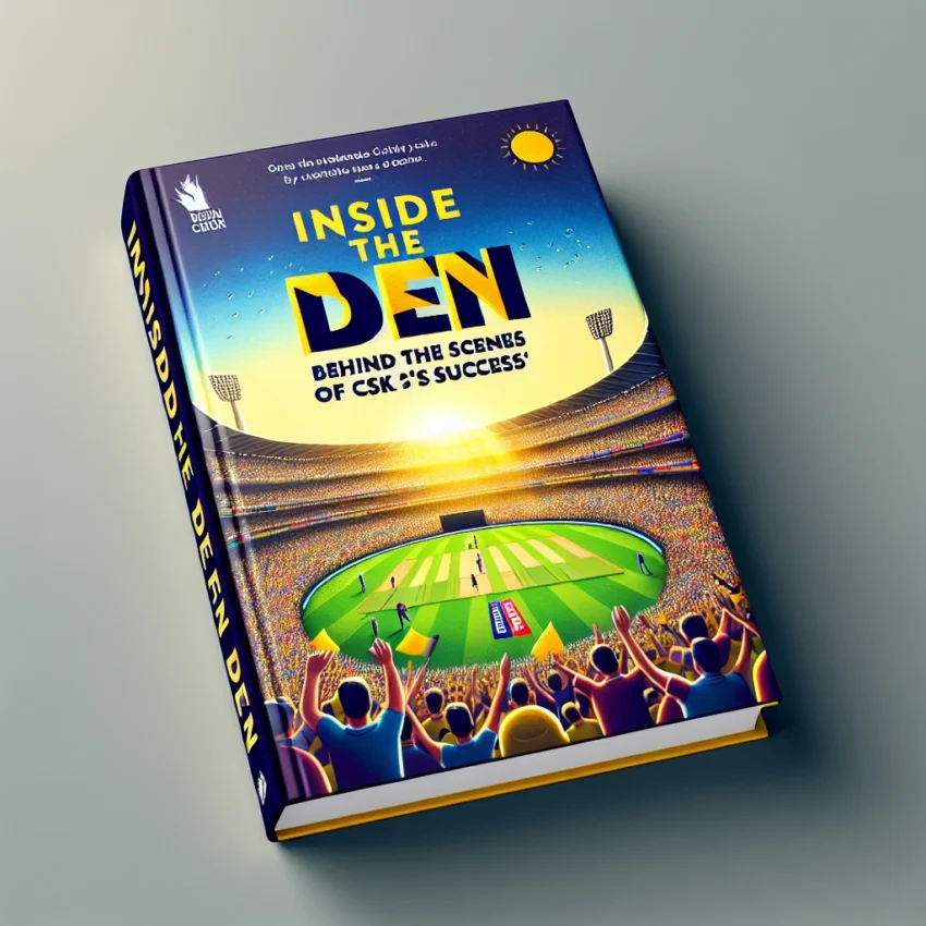 Inside the Den: Behind the Scenes of CSK’s Success (Paperback, English edition. Author: Gerald Gibson | 02-Mar-2020, Unbreakable Records Press)