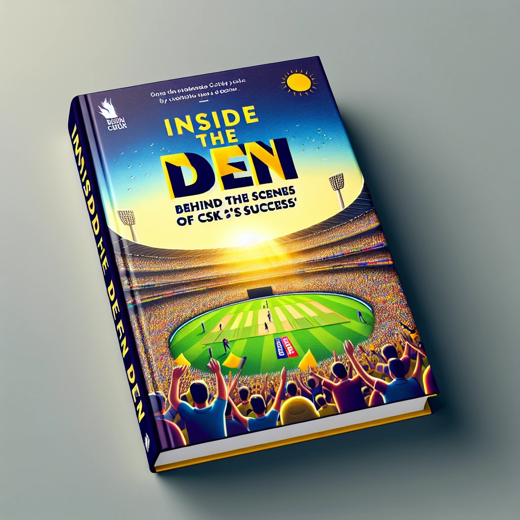 Inside the Den: Behind the Scenes of CSK’s Success (Paperback, English edition. Author: Gerald Gibson | 02-Mar-2020, Unbreakable Records Press)