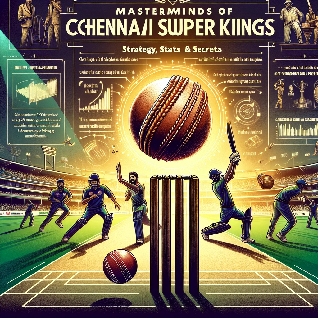 Masterminds of Chennai Super Kings: Strategy, Stats & Secrets (Paperback, English edition. Author: Gerald Gibson | 02-Mar-2020, Unbreakable Records Press)