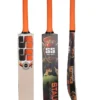 Package contents: 1 Bat        and        1 cover
Height: 84.45 CM
Width: 11.43 CM
Length: 3.8 CM
Natural bat with full covered sticker
Front grain +Net tape
Edges 33mm-38mm
With Good balance and good punch
Pride to be Made in India
Manufactured and